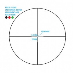 Lunette de tir Latitude 8-32x60