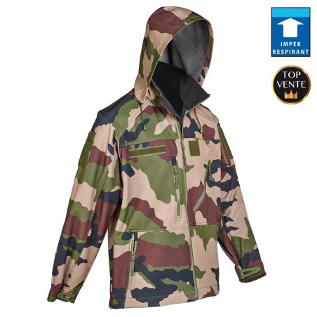 BLOUSON CAMO CE SOFTSHELL 3 COUCHES