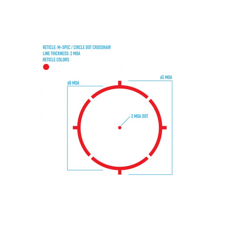 Viseur point rouge Ultra Shot M-Spec LQD Reflex Sight tan
