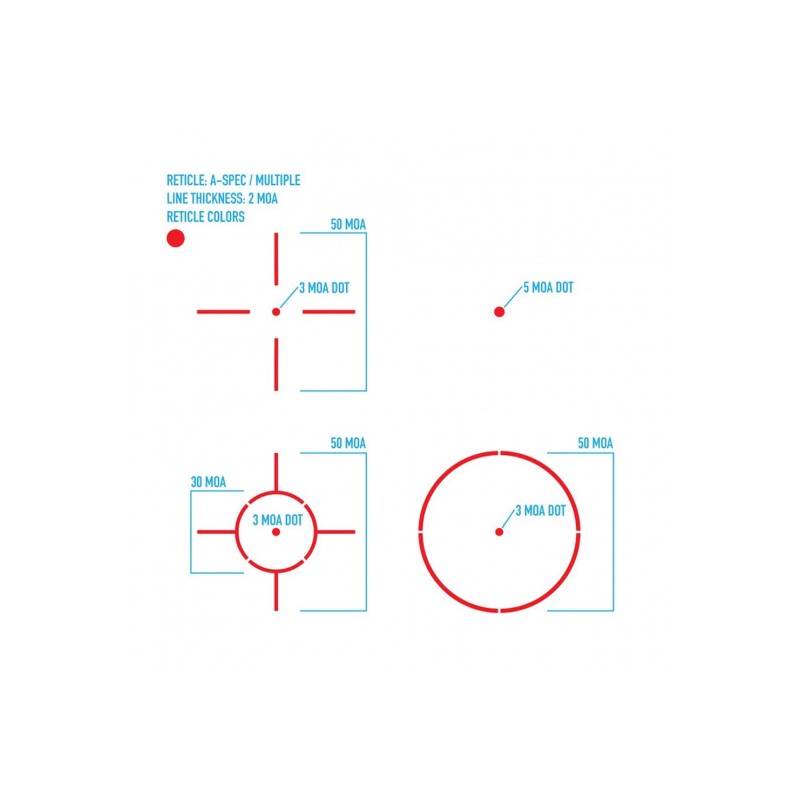Viseur point rouge Ultra Shot A-Spec tan