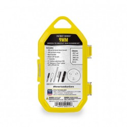 Micro kit de nettoyage pour arme calibre .38"/9 mm