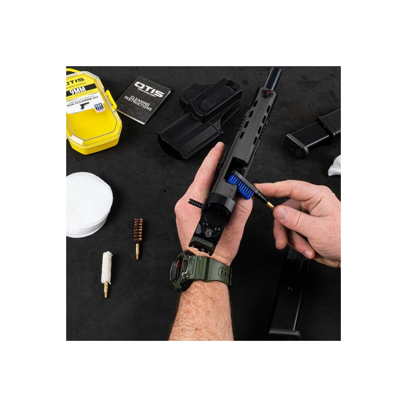 Micro kit de nettoyage pour arme calibre .38"/9 mm