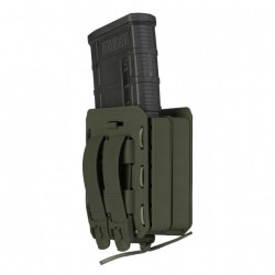 Porte-chargeur double Bungy 8BL vert olive pour .308/7,62 mm