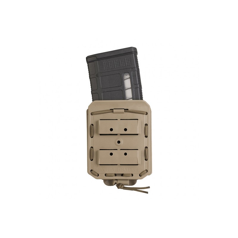 Porte-chargeur simple Bungy 8BL tan pour .308/7,62 mm