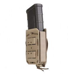 Porte-chargeur simple Bungy 8BL tan pour .308/7,62 mm