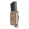 Porte-chargeur simple Bungy 8BL tan pour .308/7,62 mm