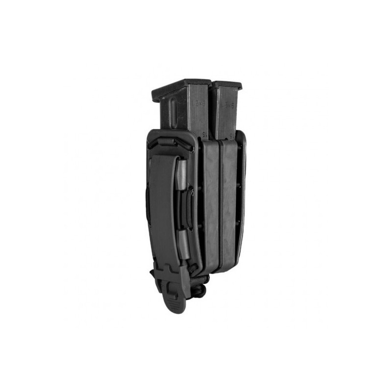 Porte-chargeur double Bungy 8BL noir pour pistolet automatique