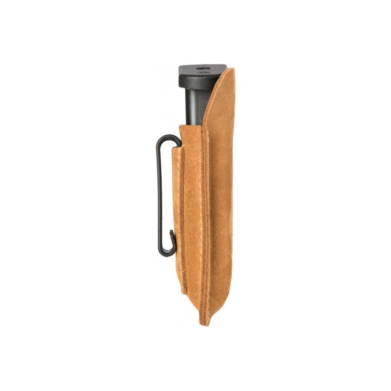 Porte-chargeur simple inside en cuir souple 3P09 tan pour pistolet automatique