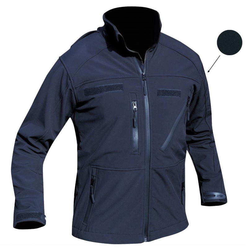 BLOUSON SOFTSHELL OPEX BLEU MARINE TITAN 3 COUCHES
