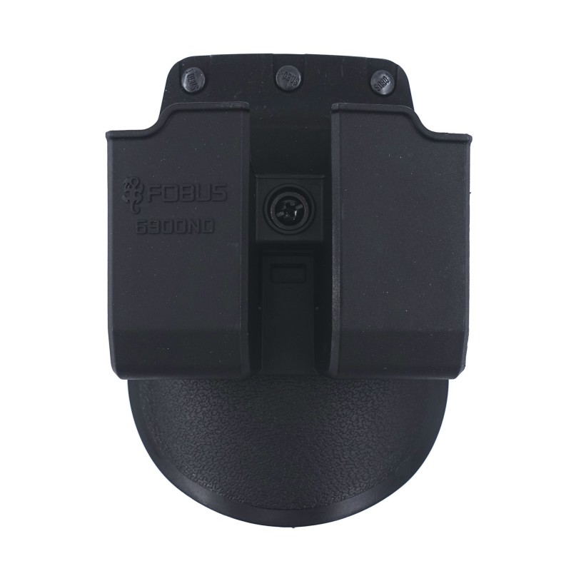 DOUBLE PORTE CHARGEURS 9MM FOBUS POUR GLOCK EN PADDLE FIXE OU ROTATIF