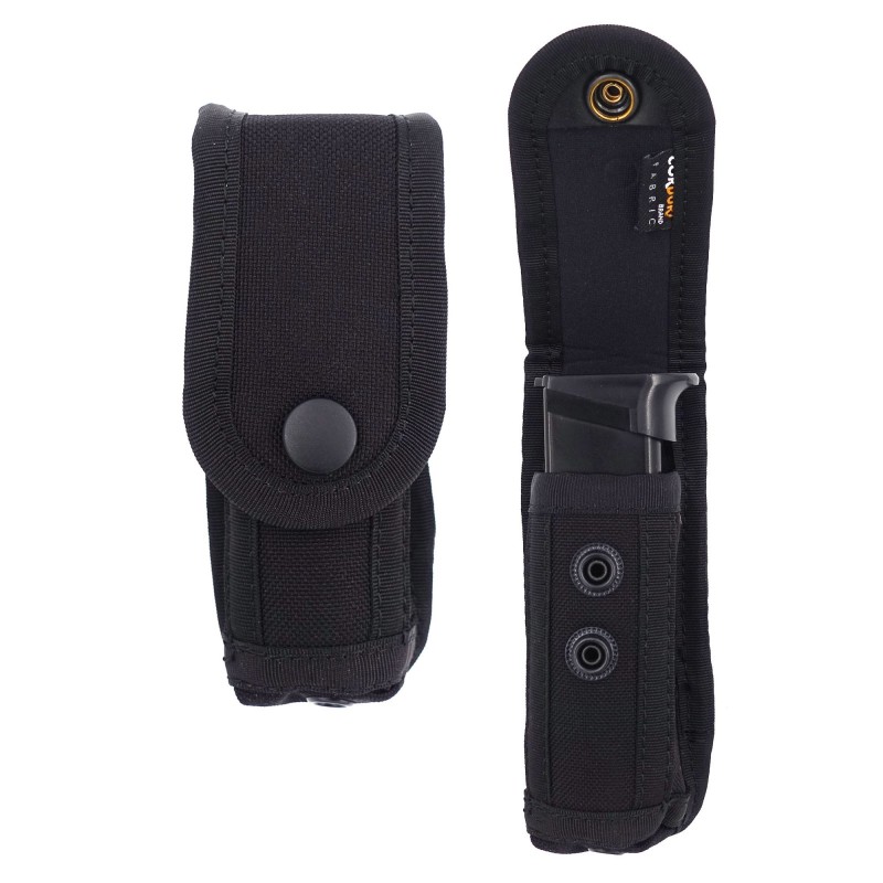 PORTE CHARGEUR ATTACHES 2 EN 1 POUR 9 MM