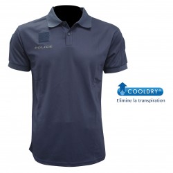 POLO POLICE MARINE MARQUAGE BASSE VISIBILITE POLO POLICE MARINE MARQUAGE BASSE VISIBILITE