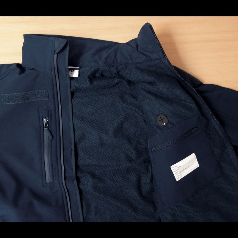 BLOUSON SOFTSHELL OPEX BLEU MARINE TITAN 3 COUCHES