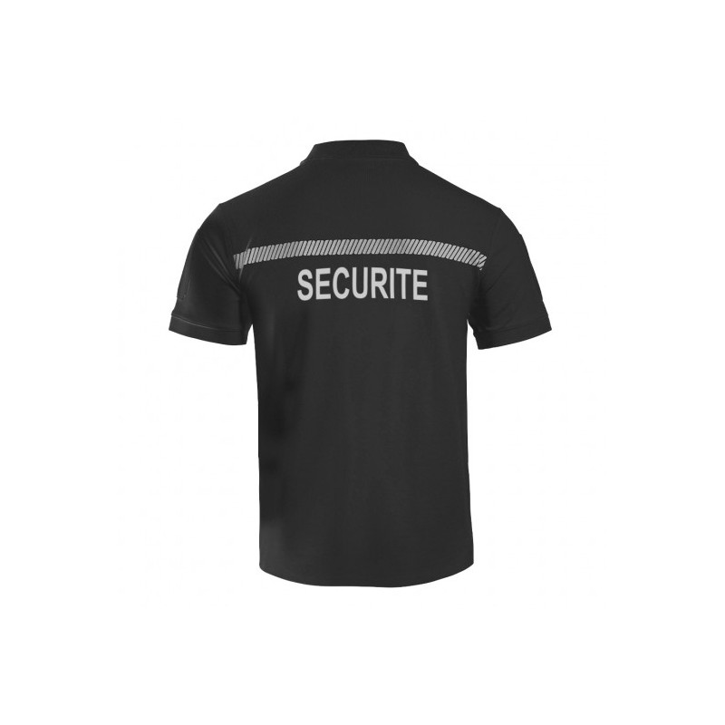 Polo Sécu-One sécurité noir