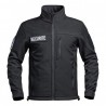 Veste softshell Sécu-One sécurité HV-TAPE noir