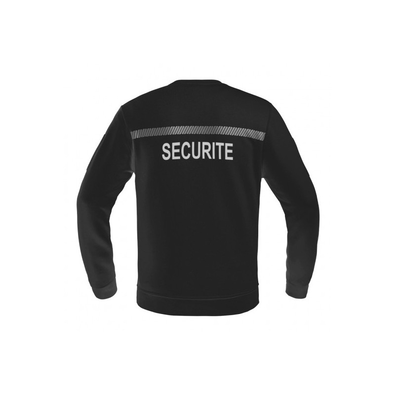 Sweat Sécu-One sécurité noir