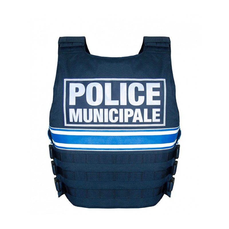 HOUSSE DE GILET PARE BALLES FULL TACTICAL POLICE MUNICIPALE UNISEXE