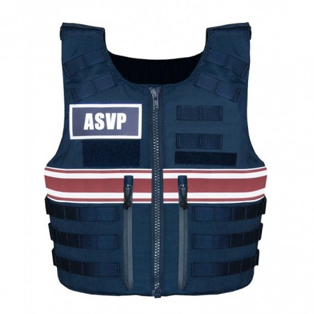 HOUSSE DE GILET PARE BALLES FULL TACTICAL ASVP UNISEXE