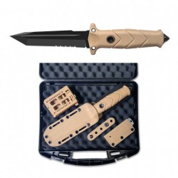 Poignard de survie Le Vengeur tan Poignard de survie Le Vengeur tan