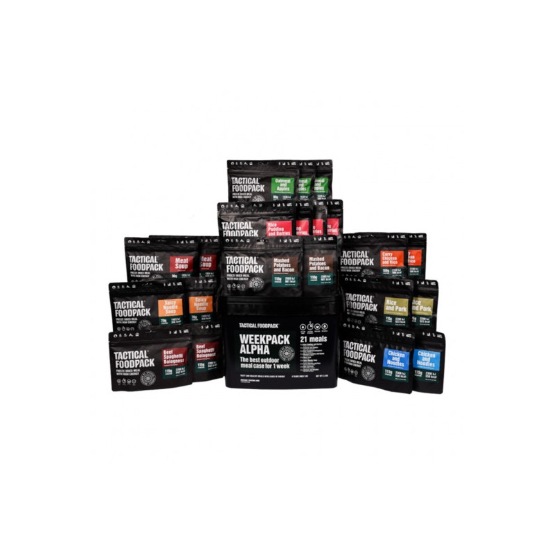 Pack semaine Alpha - 21 repas