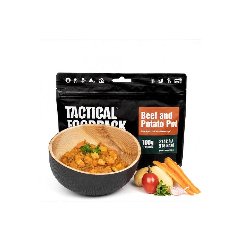 Ration de survie - Boeuf et purée de pommes de terre