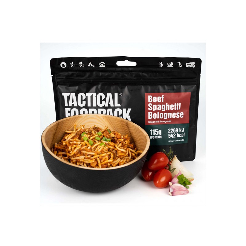 Ration de survie - Spaghetti bolognaise