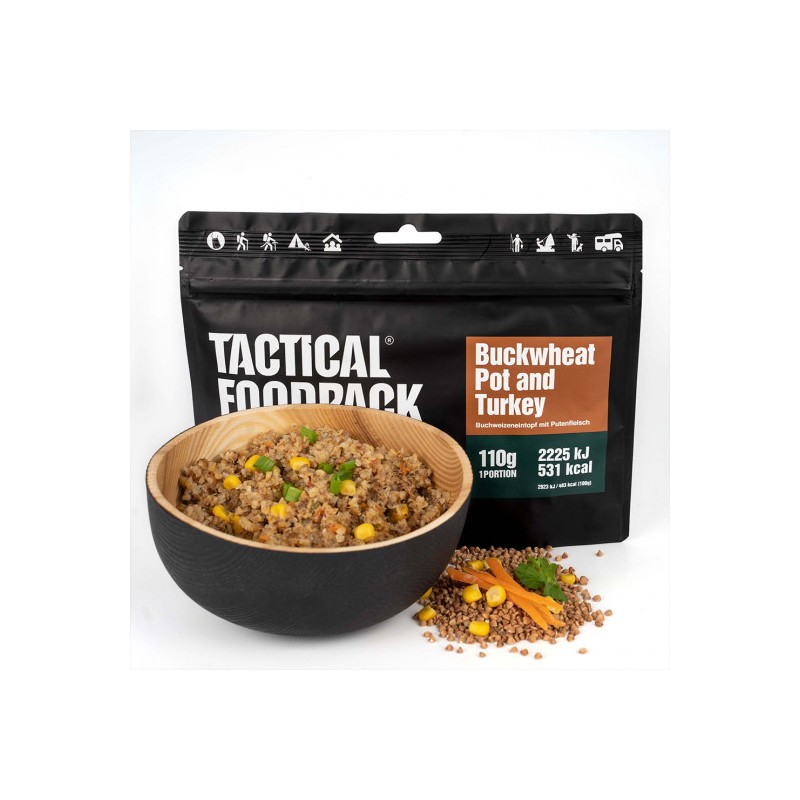 Ration de survie - Dinde et graines de sarrasin