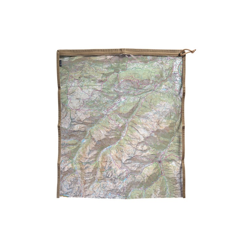 Porte-carte transparent Expédition tan