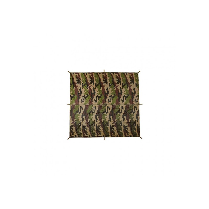 Bâche terrain 2 x 2 m Ultra-Light camo FR/CE