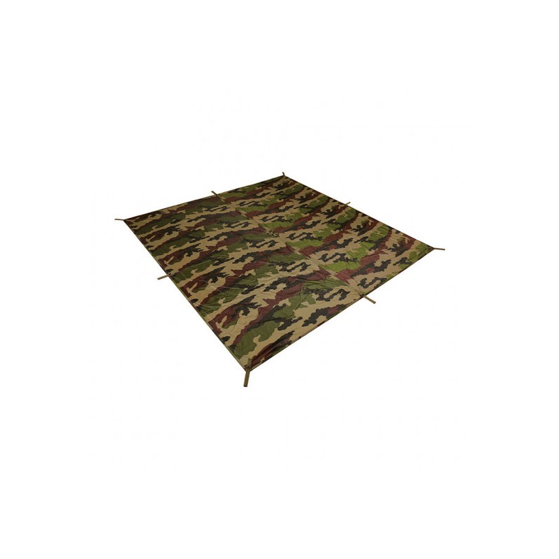 Bâche terrain 2 x 2 m Ultra-Light camo FR/CE