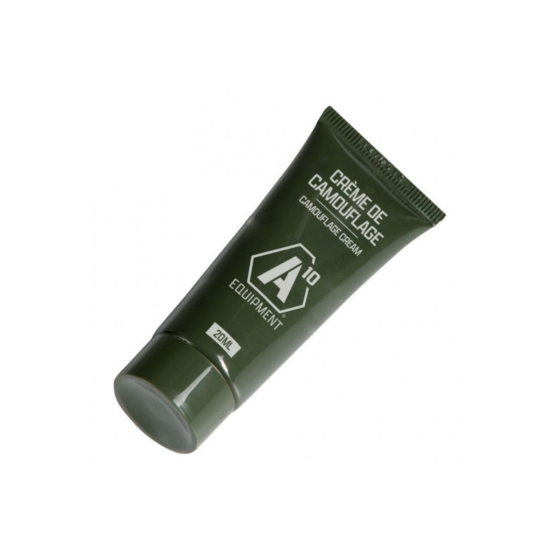 Tube de crème de camouflage vert olive