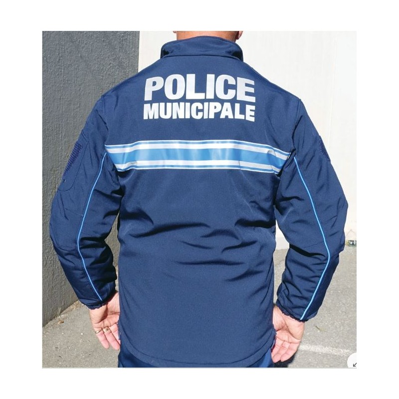 Blouson Softshell Police Municipale Grand froid matelassé