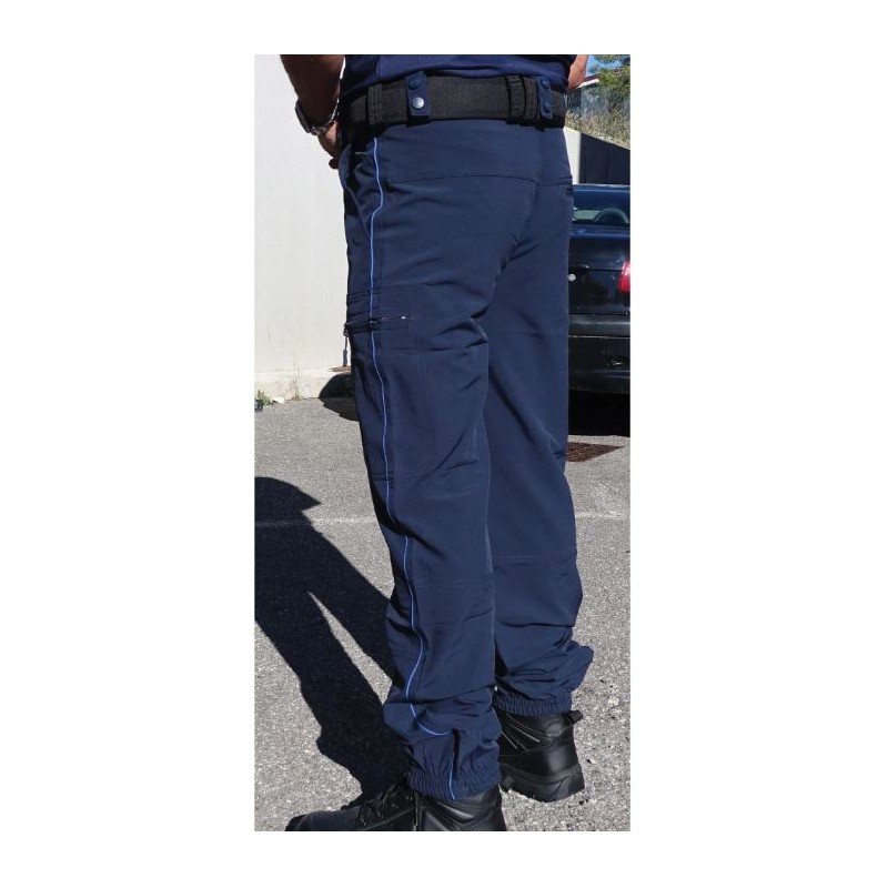 Pantalon d’intervention Police Municipale bleu mat léger