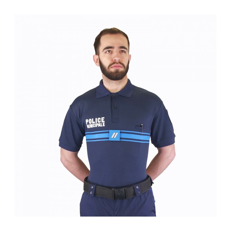 POLO MANCHES COURTES PM MARINE