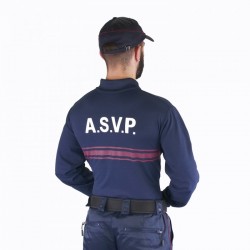 POLO MANCHES LONGUES ASVP MARINE POLO MANCHES LONGUES ASVP MARINE