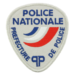 ECUSSON DE BRAS VELCRO PREFECTURE DE POLICE ECUSSON DE BRAS VELCRO PREFECTURE DE POLICE