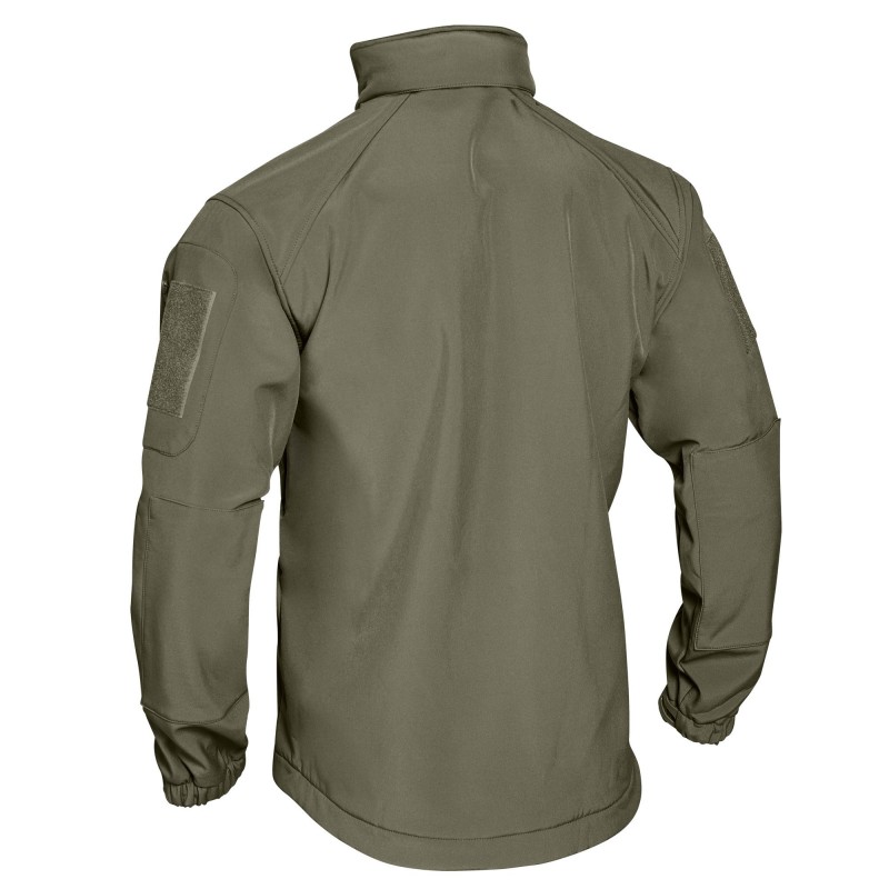 BLOUSON VERT SOFTSHELL 3 COUCHES