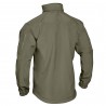 BLOUSON VERT SOFTSHELL 3 COUCHES