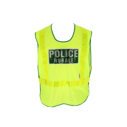CHASUBLE RETRO-REFLECHISSANT POLICE RURALE TAILLE UNIQUE CHASUBLE RETRO-REFLECHISSANT POLICE RURALE TAILLE UNIQUE