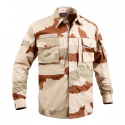Chemise de combat militaire camo fr/désert Chemise de combat militaire camo fr/désert