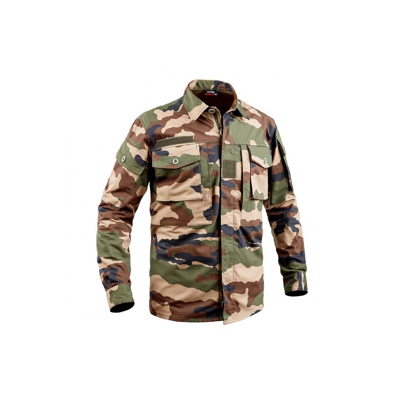 Chemise de combat militaire camo fr/ce