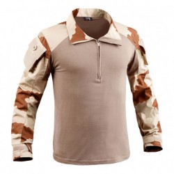 Chemise de combat militaire Ubas camo fr/desert Chemise de combat militaire Ubas camo fr/desert