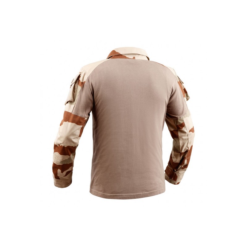Chemise de combat militaire Ubas camo fr/desert