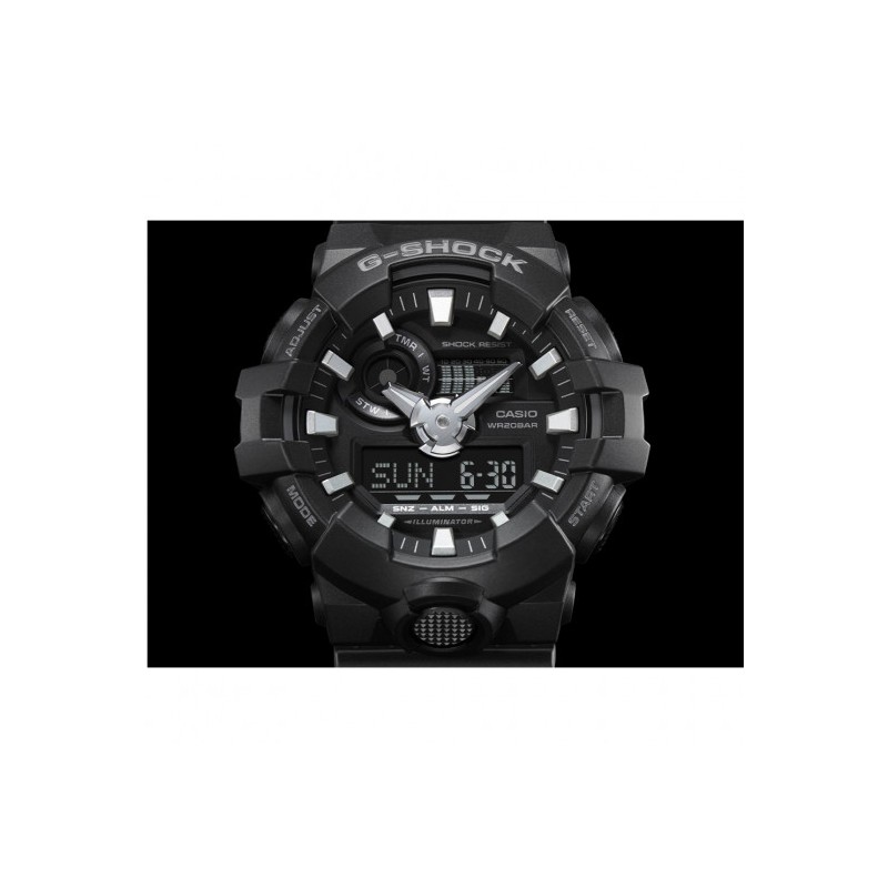 Montre G-Shock GA-700 noir Montre G-Shock GA-700 noir
