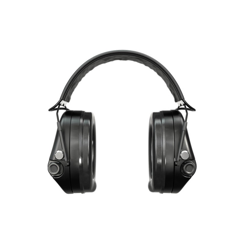 Casque anti-bruit Suprême Pro-X SFA noir serre-tête cuir noir