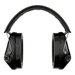 Casque anti-bruit Suprême Pro-X LED noir serre-tête cuir noir