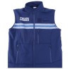 BLOUSON SOFTSHELL POLICE MUNICIPALE 2 EN1 MANCHES AMOVIBLES