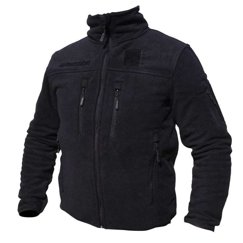 BLOUSON POLAIRE NOIR FITTE