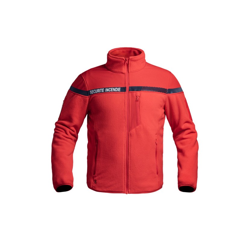 Polaire SÉCU-ONE Sécurité Incendie rouge