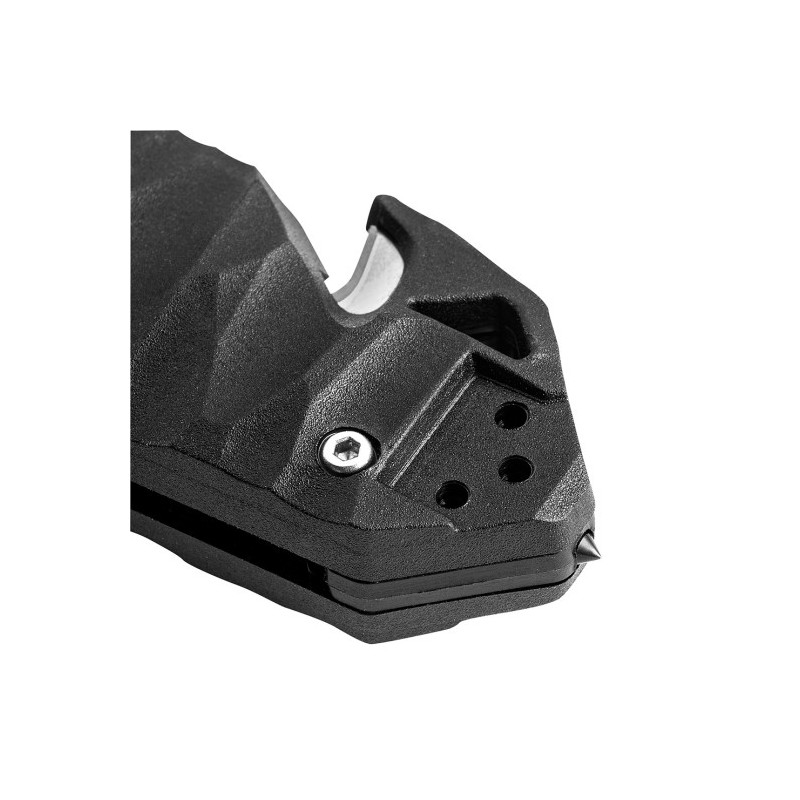 Couteau de poche Cac S200 serration PA6 noir